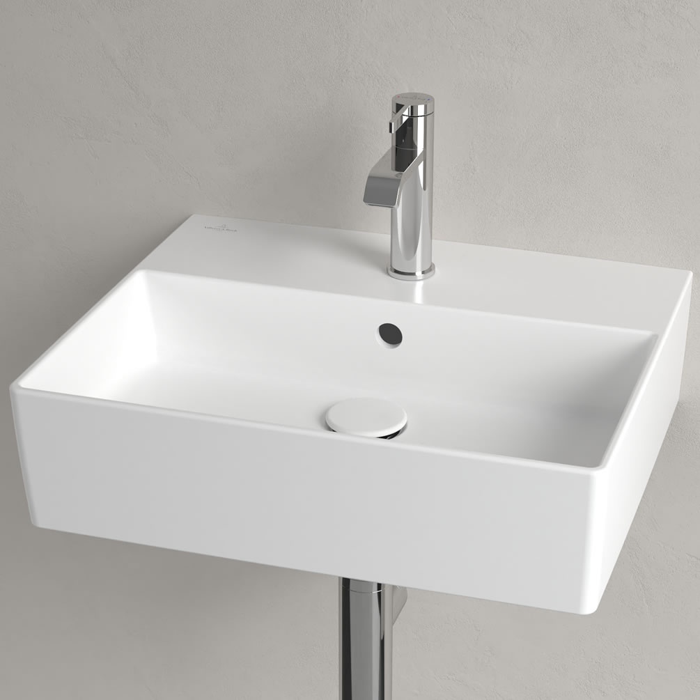Lifestyle image of Villeroy & Boch Memento 2.0 500mm Stone White Countertop Basin